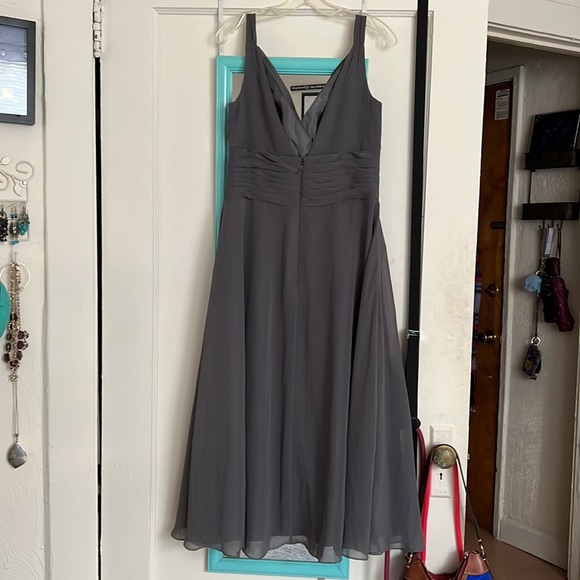 Gray Azazie Dress - Picture 2 of 2